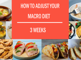 How to Adjust your 3 Weeks Macro Diet