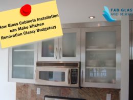 Glass Cabinets Installation